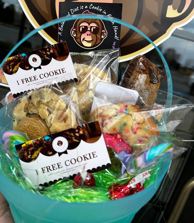 Cookie Basket | Grumpy Monkey Cookie CO.